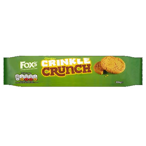 How many calories are in crinkles ginger - calories, carbs, nutrition