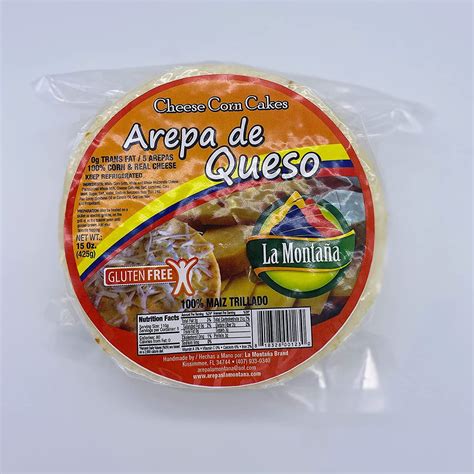 How many calories are in crisol arepitas cheese 3 ea - calories, carbs, nutrition