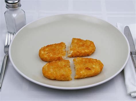 How many calories are in crispy hash browns - calories, carbs, nutrition