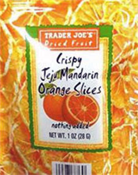 How many calories are in crispy jeju mandarin orange slices - calories, carbs, nutrition