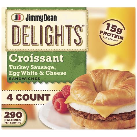 How many calories are in croissant, egg white, cheese turkey saus - calories, carbs, nutrition