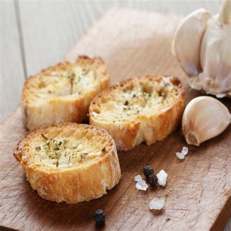 How many calories are in crostini garlic 2 slices - calories, carbs, nutrition