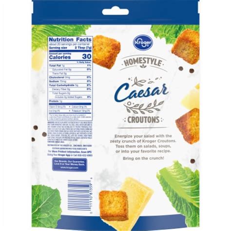 How many calories are in croutons homestyle conv 1 oz - calories, carbs, nutrition