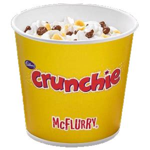 How many calories are in crunchie mcflurry - calories, carbs, nutrition