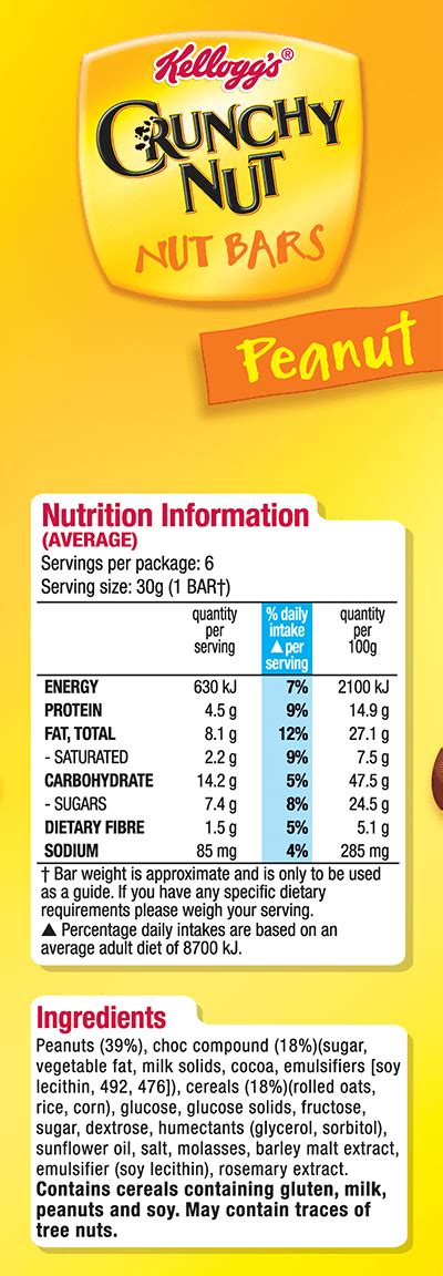 How many calories are in crunchy nut cornflakes - calories, carbs, nutrition