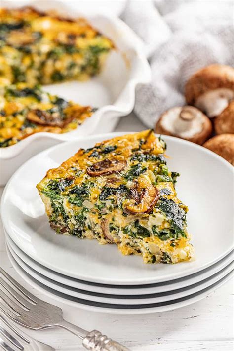 How many calories are in crustless ham and spinach tart - calories, carbs, nutrition