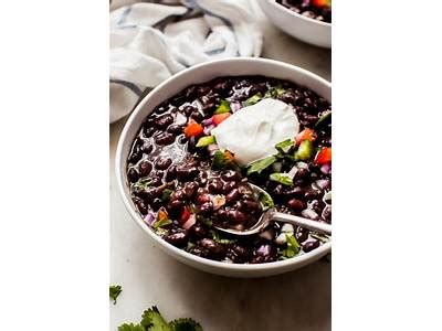 How many calories are in cuban black bean soup - calories, carbs, nutrition