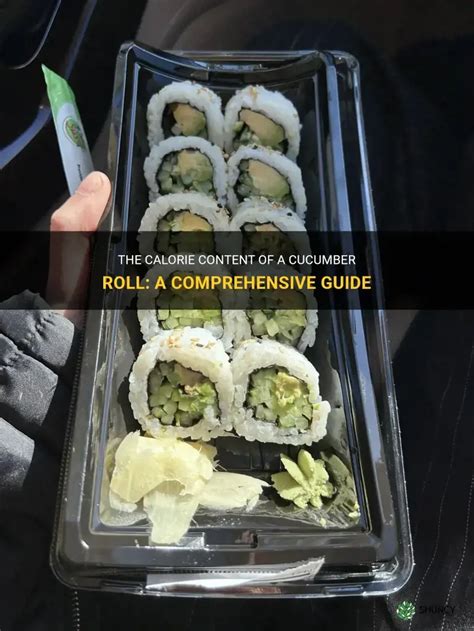 How many calories are in cucumber roll - calories, carbs, nutrition