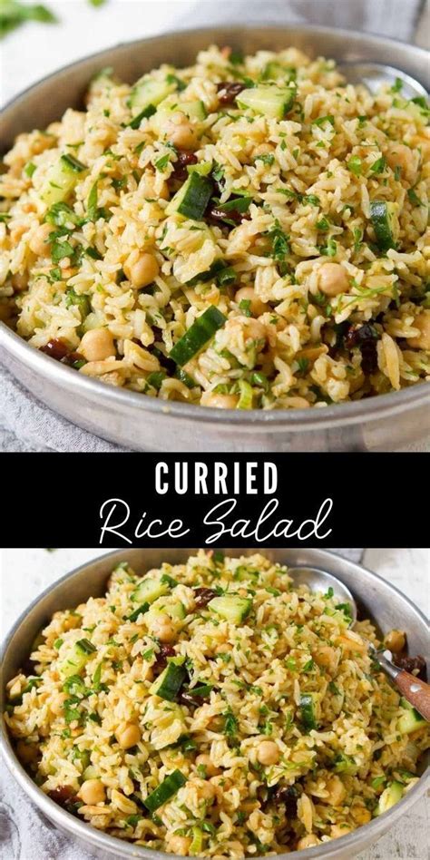 How many calories are in curried rice salad, vegan - calories, carbs, nutrition