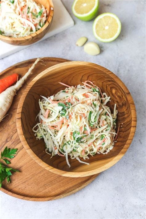 How many calories are in daikon cilantro slaw (66935.0) - calories, carbs, nutrition