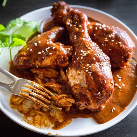 How many calories are in dark chocolate mole chicken - calories, carbs, nutrition