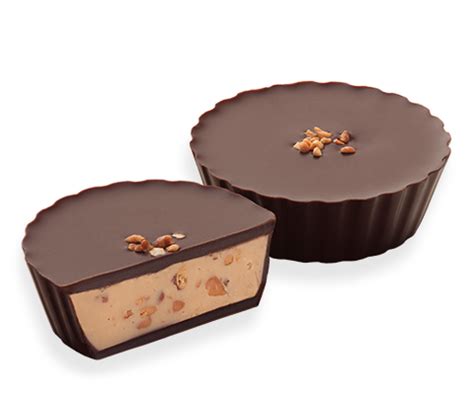 How many calories are in dark chocolate pb cups - calories, carbs, nutrition