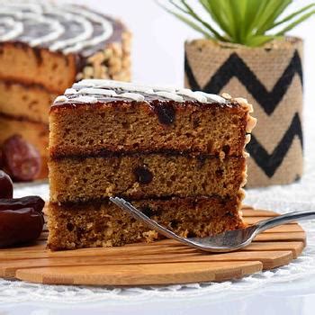 How many calories are in date nut cake - calories, carbs, nutrition