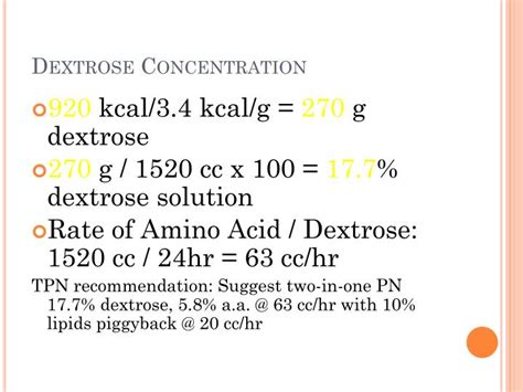 How many calories are in dextrose - calories, carbs, nutrition