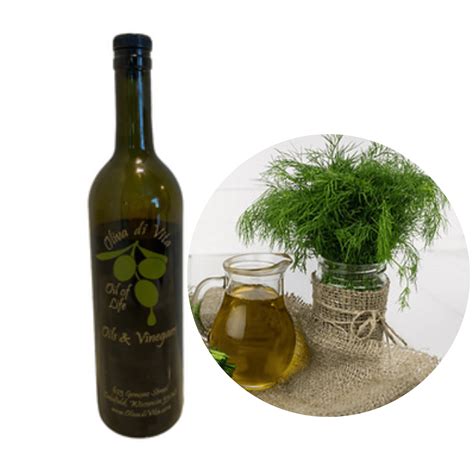 How many calories are in dill infused olive oil dressing - calories, carbs, nutrition