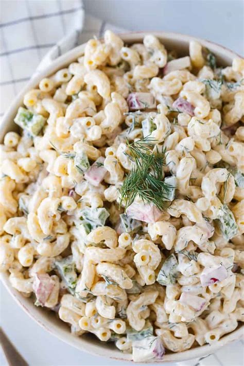 How many calories are in dill mac n cheese salad - calories, carbs, nutrition