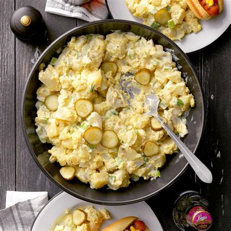 How many calories are in dilled potato salad - calories, carbs, nutrition