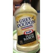 How many calories are in dip dijon ranch 1 oz - calories, carbs, nutrition