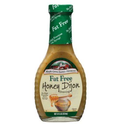 How many calories are in dressing conv honey dijon fat free 1 oz ladle - calories, carbs, nutrition