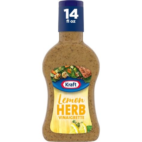 How many calories are in dressing vinaigrette lemon herb 1 oz ladle - calories, carbs, nutrition