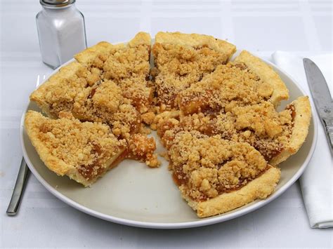 How many calories are in dutch apple pie - calories, carbs, nutrition