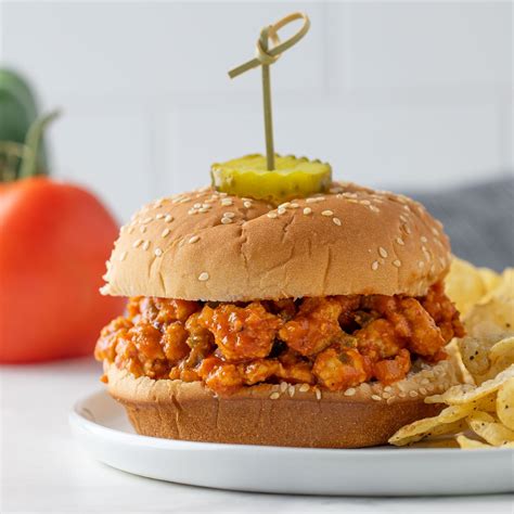 How many calories are in easy turkey sloppy joes - calories, carbs, nutrition