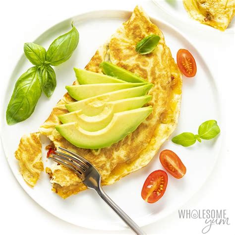 How many calories are in egg lite vegetable omelet - calories, carbs, nutrition