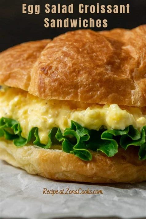 How many calories are in egg salad croissant - calories, carbs, nutrition