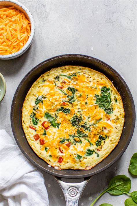 How many calories are in egg white swiss frittata - calories, carbs, nutrition