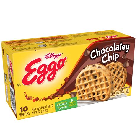 How many calories are in eggo waffles - chocolate chip - calories, carbs, nutrition