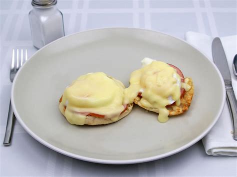 How many calories are in eggs benedict - calories, carbs, nutrition