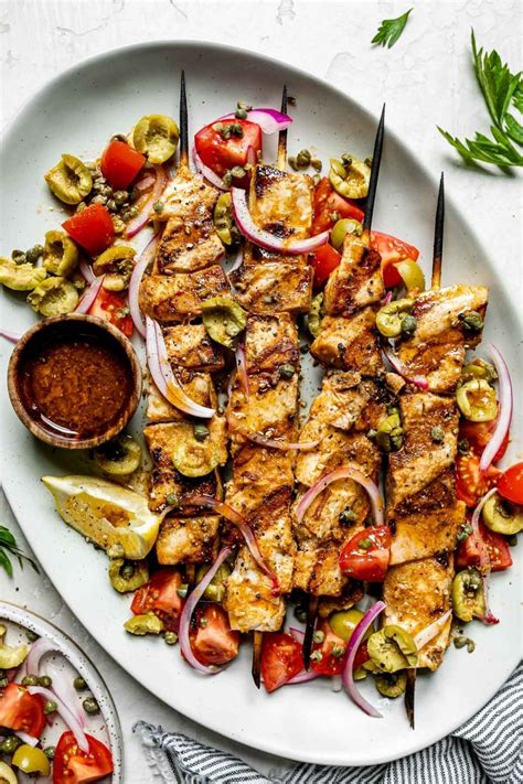 How many calories are in egyptian swordfish kabobs - calories, carbs, nutrition