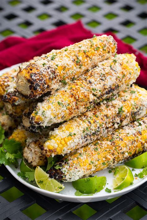 How many calories are in elotes (street style grilled corn) - calories, carbs, nutrition