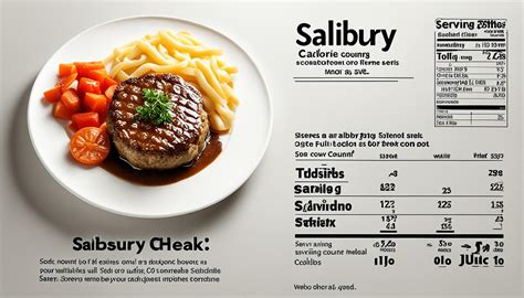 How many calories are in farmer's salisbury steak - calories, carbs, nutrition