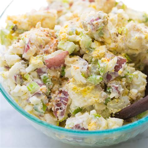 How many calories are in farmhouse potato salad with egg - calories, carbs, nutrition