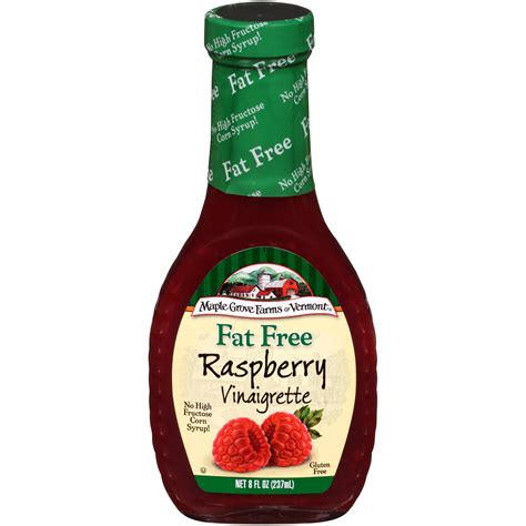 How many calories are in fat free raspberry vinaigrette dressing - calories, carbs, nutrition