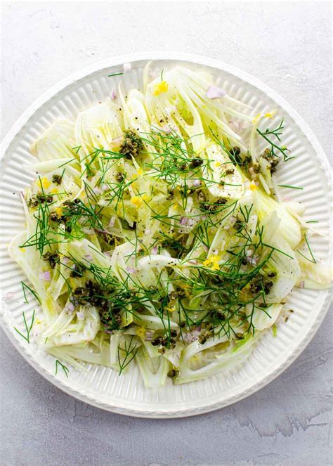 How many calories are in fennel and lemon salad - calories, carbs, nutrition