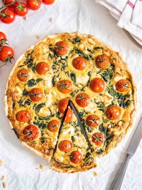 How many calories are in field tomato, bell pepper cheese quiche - calories, carbs, nutrition