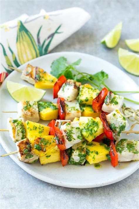 How many calories are in fish skewers with peppers and onions - calories, carbs, nutrition