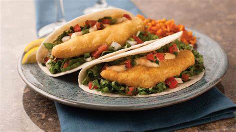 How many calories are in fish taco w/ pico de gallo - calories, carbs, nutrition