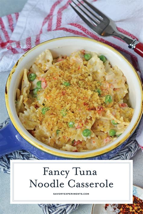How many calories are in fish tuna and bow tie casserole - calories, carbs, nutrition