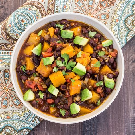 How many calories are in five bean butternut squash chili (26280.0) - calories, carbs, nutrition