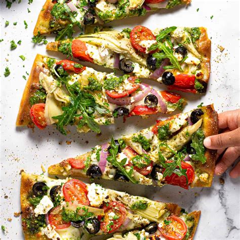 How many calories are in flatbread mixed pepper pizza - calories, carbs, nutrition