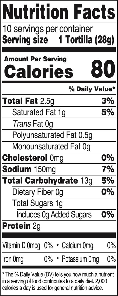 How many calories are in flour tortilla - fajita style - calories, carbs, nutrition