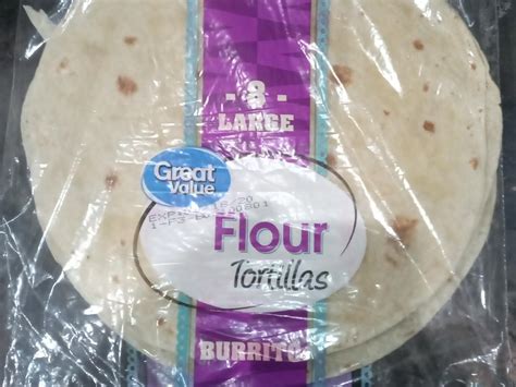 How many calories are in flour tortillas (for burritos) - calories, carbs, nutrition