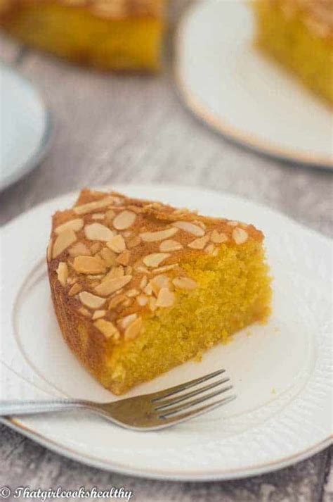 How many calories are in flourless orange almond cake - calories, carbs, nutrition