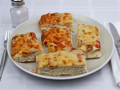 How many calories are in focaccia dipper - tomato - calories, carbs, nutrition