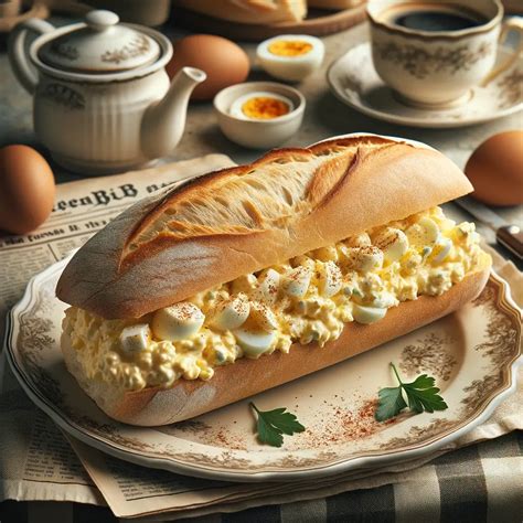 How many calories are in free range egg mayonnaise baguette - calories, carbs, nutrition