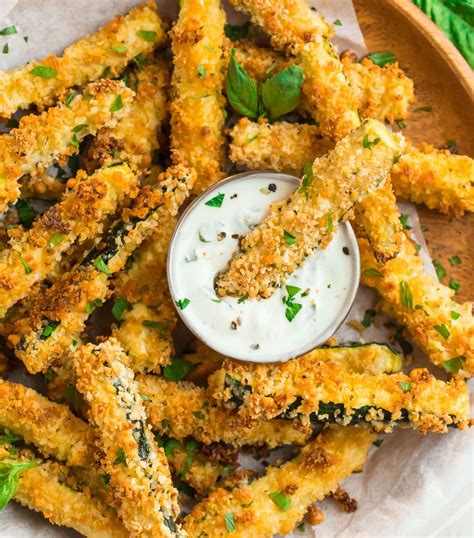 How many calories are in french fried zucchini - calories, carbs, nutrition