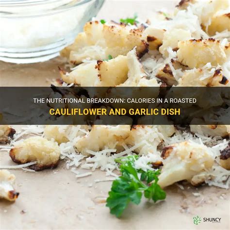 How many calories are in fresh cauliflower with garlic & cumin - calories, carbs, nutrition